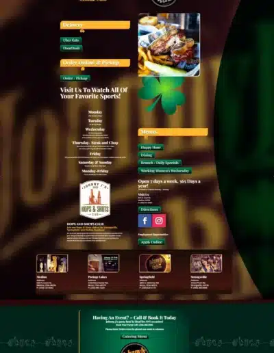WordPress Website Designs- Northfield Website Development 7 Johnny J s Pub Grille